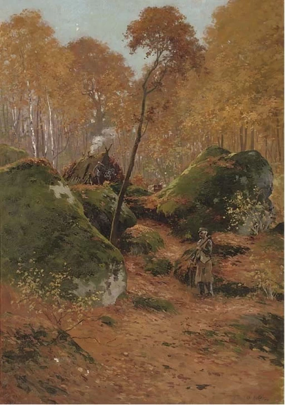 Il boscaiolo anziano